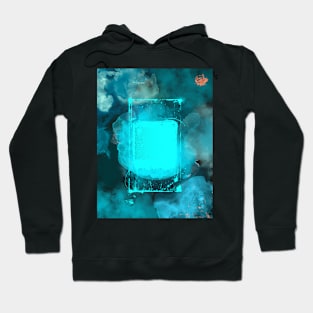 Paint Abstract Artistic Color Blue Hoodie